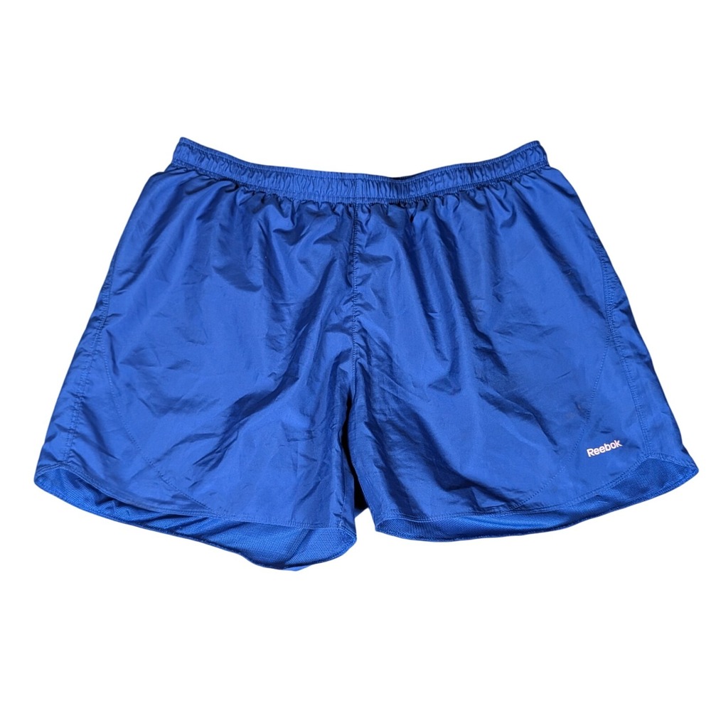Reebok Women's Blue Athletic Running Shorts Lightweight Lined Sportswear